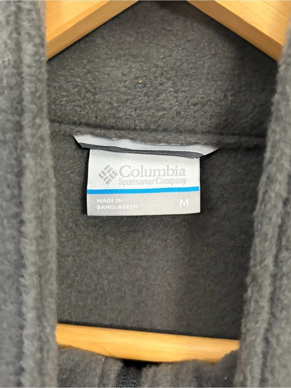 Columbia Steens Mountain Full Zip 2.0 fleece jacket men’s M red gray